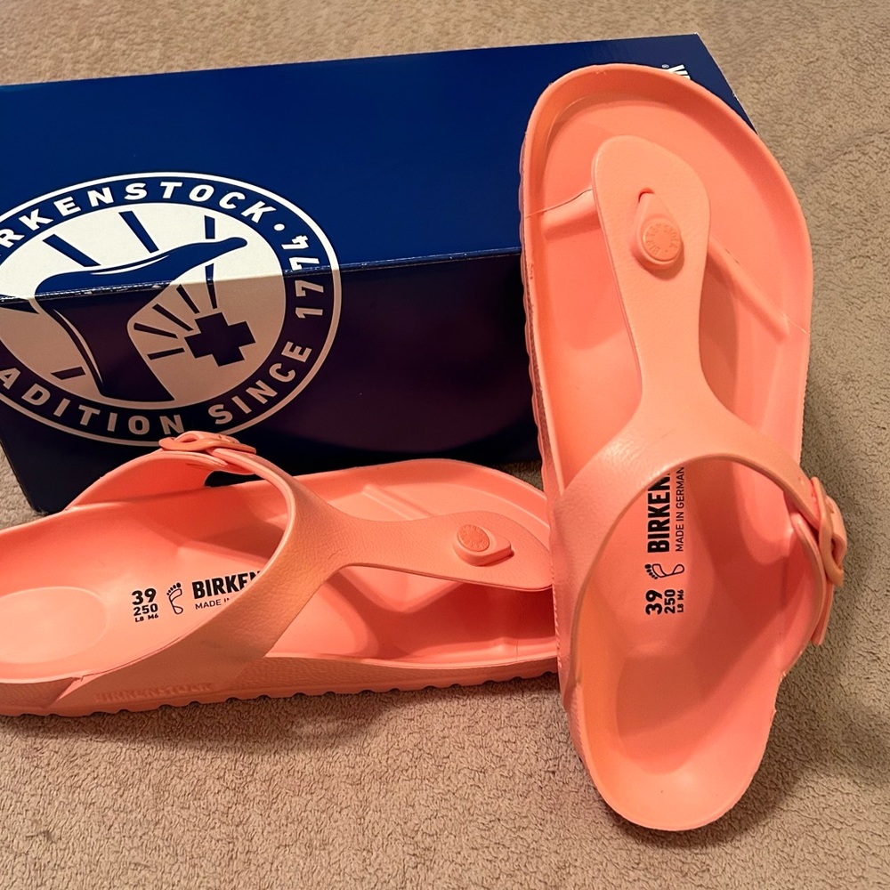 BIRKENSTOCK Eva Gizeh Sandals Size 39